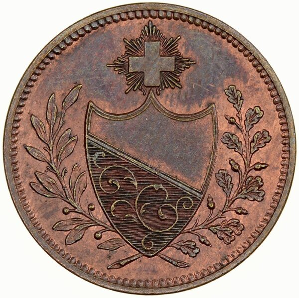 Zürich, Zürich, Schützenjeton, 1872, unz