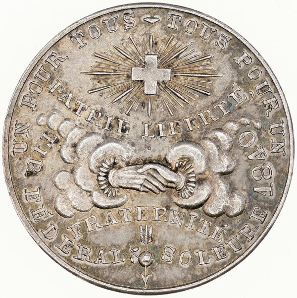 5624_1 Solothurn, Solothurn, Schützenjeton, 1840, unz