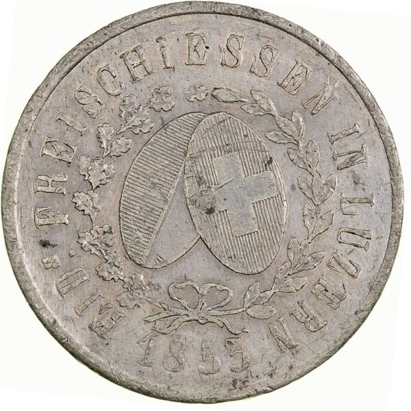 5632_1 Luzern, Luzern, Schützenjeton, 1853, vz