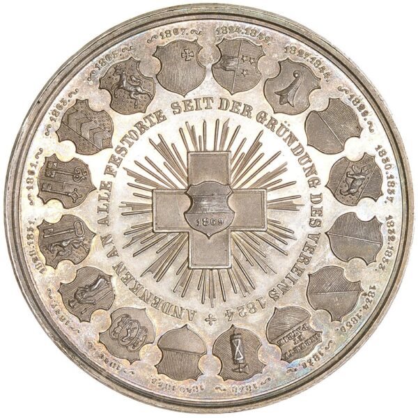 Zug, Zug, Eidgenöss. Schützenfest, 1869, unz/stgl