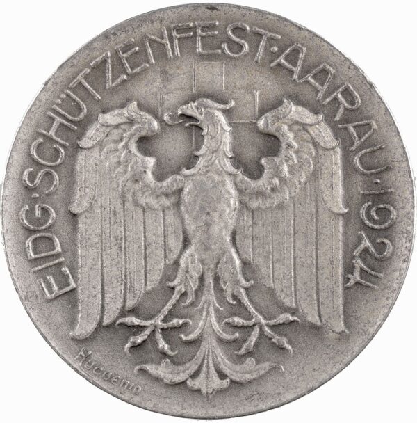 5764_1 Aargau, Aarau, Kantonales Schützenfest, 1924, unz