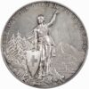 Glarus, Glarus,  Eidgenöss. Schützenfest, 1892, stgl, Silber