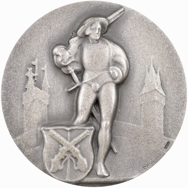 Luzern, Luzern,  Jubiläumsschiessen, 1930, stgl, Silber