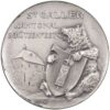 St. Gallen, Gossau,  Kantonales Schützenfest, 1910, unz/stgl, Silber