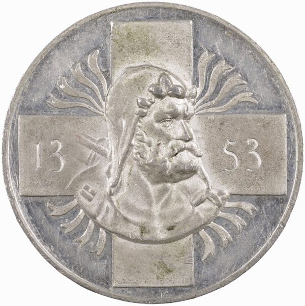 5867_2 Bern, St. Imier, Kantonales Schützenfest, 1900, unz-, Weissmetall