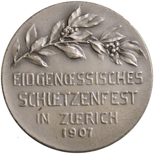 5896_1 Zürich, Zürich, Eidgenöss. Schützenfest, 1907, stgl