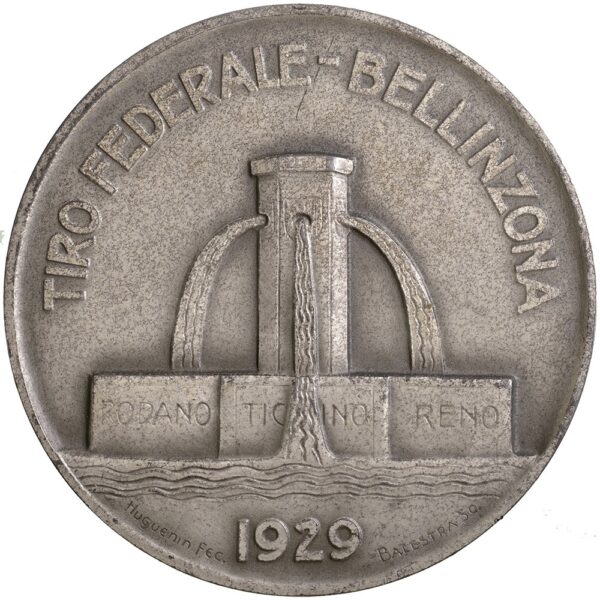 5897_1 Ticino, Bellinzona, Eidgenöss. Schützenfest, 1929, unz/stgl