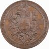 Genève, Genève,  Eidgenöss. Schützenfest, 1887, unz/stgl, Bronze