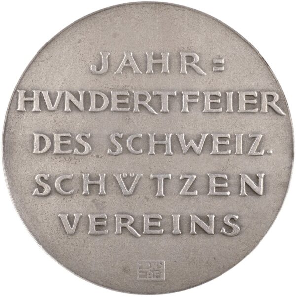 5952_1 Aargau, Aarau, Eidgenöss. Schützenfest, 1924, unz, Silber