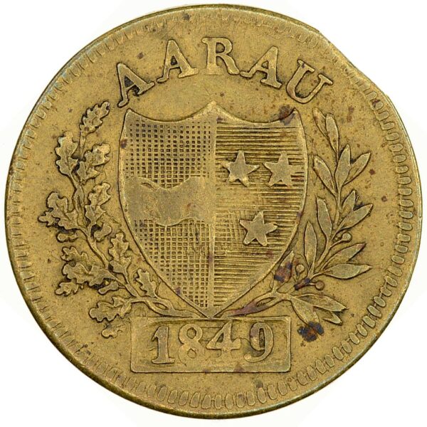 5991_1 Aargau, Aarau, Schützenjeton, 1849, vz