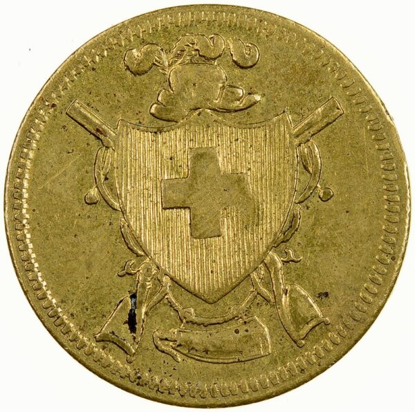 Aargau, Aarau, Schützenjeton, 1849, vz-unz