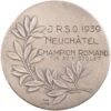 Neuenburg, Neuchâtel,  J.R:S.O., 1939, stgl, Silber
