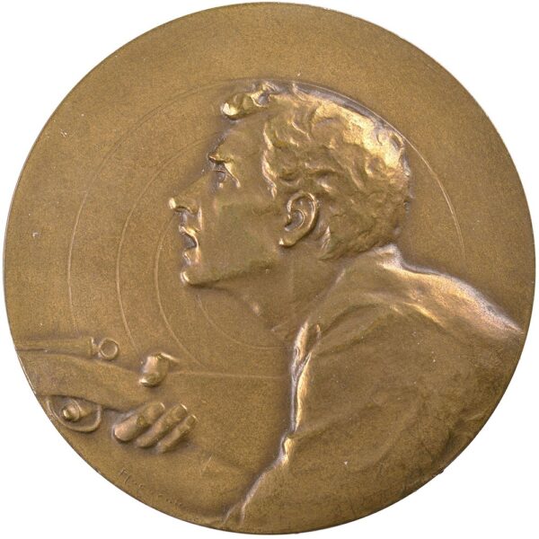 Basel, Basel,  Freundschaftsschiessen, 1932, stgl, Bronze