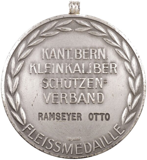 6067_1 Bern, Bern, Kantonales Kleinkaliberschützenverb., o.J., stgl, Silber-Email