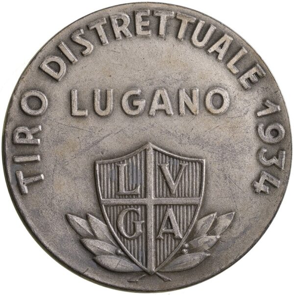 6111_1 Ticino, Lugano, Tiro distrettuale, 1924, unz