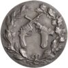 Zürich, Zürich,  Militärverbandschiessen, 1929, unz/stgl, Silber
