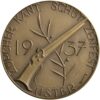 Zürich, Uster,  Kantonales Schützenfest, 1937, stgl, Bronze