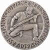 Aargau, Brugg,  400J.Standschützengesell., 1927, stgl, Silber