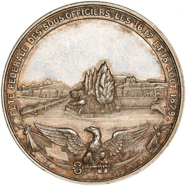 6178_1 Genève, Genève, Societe de tir, 1879, unz
