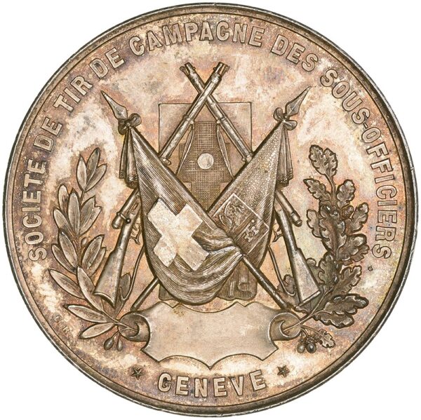 Genève, Genève, Societe de tir, 1879, unz