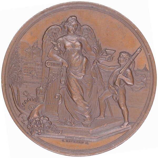 6180_1 Genève, Genève, Kantonales Schützenfest, 1882, unz/stgl