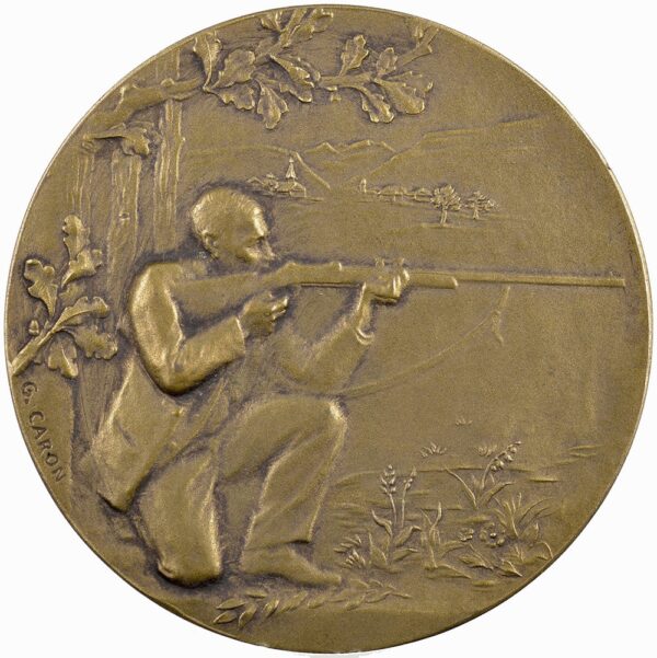 Genève, Genève,  Arquebuse et Navigation, 1933, unz/stgl, Bronze