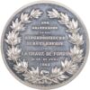 6202_1 Neuenburg, LaChaux-de-Fonds, Eidgenöss. Schützenfest, 1863, stgl, Weissmetall