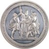 6202_2 Neuenburg, LaChaux-de-Fonds, Eidgenöss. Schützenfest, 1863, stgl, Weissmetall