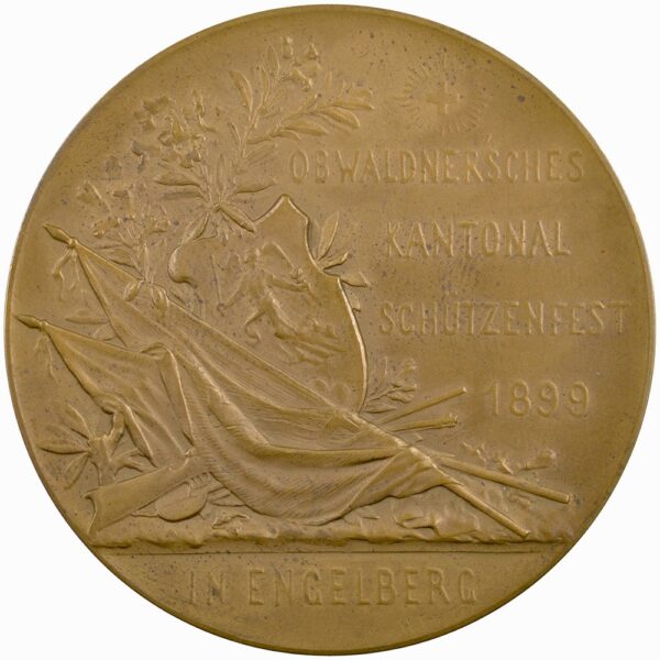6210_1 Obwalden, Engelberg, Kantonales Schützenfest, 1899, stgl