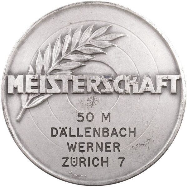6223_2 Solothurn, Meisterschaft, Kantonaler Schützenverein, o.J., stgl, Silber