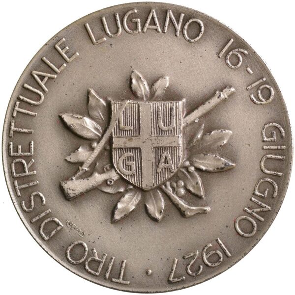 6249_1 Ticino, Lugano, Tiro distrettuale, 1927, stgl