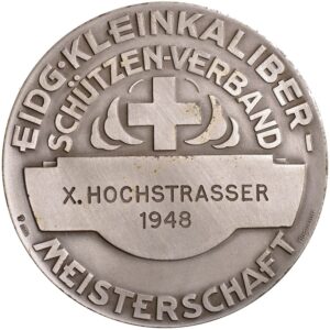 Gesamtschweizerisch, Meisterschaft,  Eidg. Kleinkaliberschützenverband, 1948
, stgl, Silber
