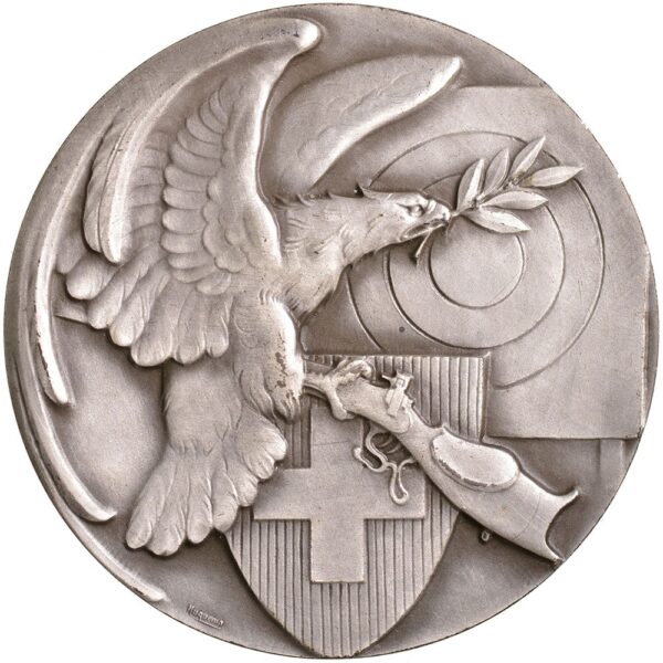 6286_2 Gesamtschweizerisch, Meisterschaft, Eidg. Kleinkaliberschützenverband, 1948
, stgl, Silber