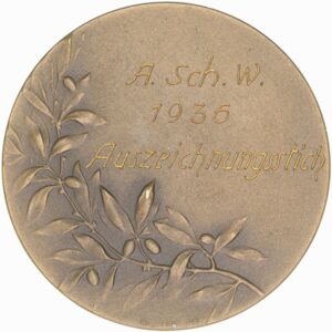 Diverse Kantone, ,  Auszeichnungsstich, 1936, stgl, Bronze