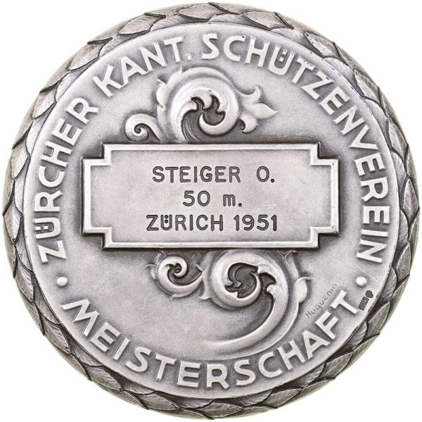 6293_1 Zürich, Albisgütli (Zürich), Kantonalschützenverein, 1951, stgl