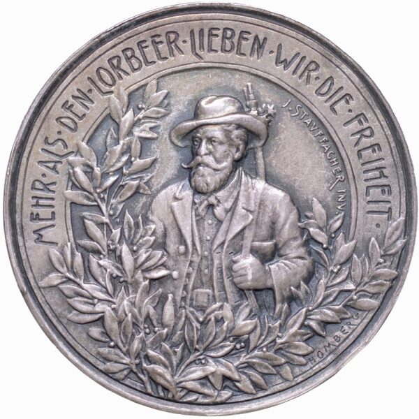 St. Gallen, Flawil,  Kantonales Schützenfest, 1899, unz/stgl, Silber