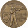 Aargau, Lenzburg,  Kantonales Schützenfest, 1938, unz/stgl, Bronze