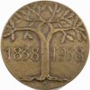 Aargau, Lenzburg,  Kantonales Schützenfest, 1938, unz/stgl, Bronze