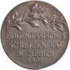 Zürich, Zürich,  Eidgenöss. Schützenfest, 1907, vz-unz, Silber