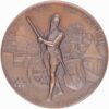 Genève, Genève,  Eidgenöss. Schützenfest, 1887, unz, Bronze