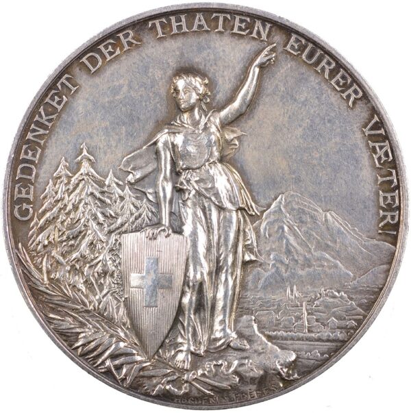 Glarus, Glarus, Eidgenöss. Schützenfest, 1892, unz/stgl