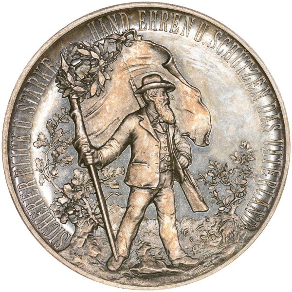 St. Gallen, St. Gallen, Kantonales Schützenfest, 1895, ultra stgl
