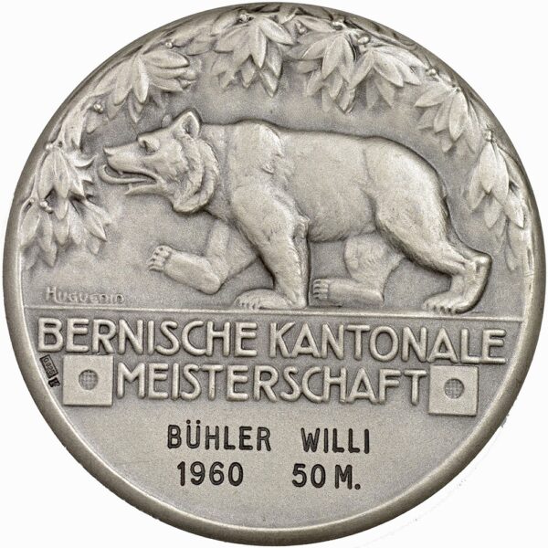 6447_1 Bern, Bern-Ostermund., Kant. Meisterschaft, 1960, stgl, Silber