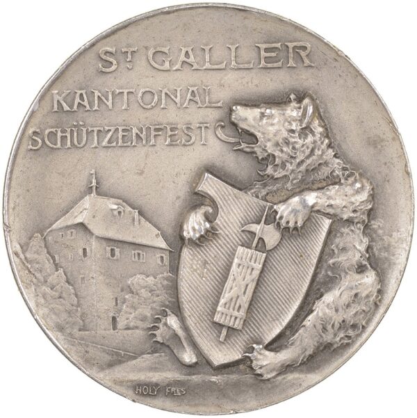 St. Gallen, Gossau, Kantonales Schützenfest, 1910, unz