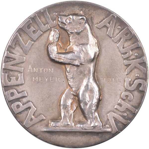 6518_1 Appenzell, Teufen, Meisterschaftsprämie, 1911, unz/stgl