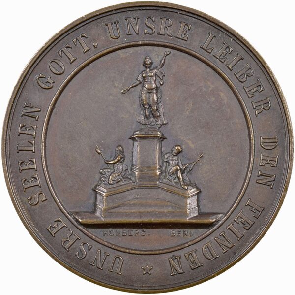 Basel, Basel,  Eidgenöss. Schützenfest, 1879, unz, Bronze