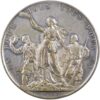 6544_2 Genève, Genève, Eidgenöss. Schützenfest, 1887, unz-, Weissmetall