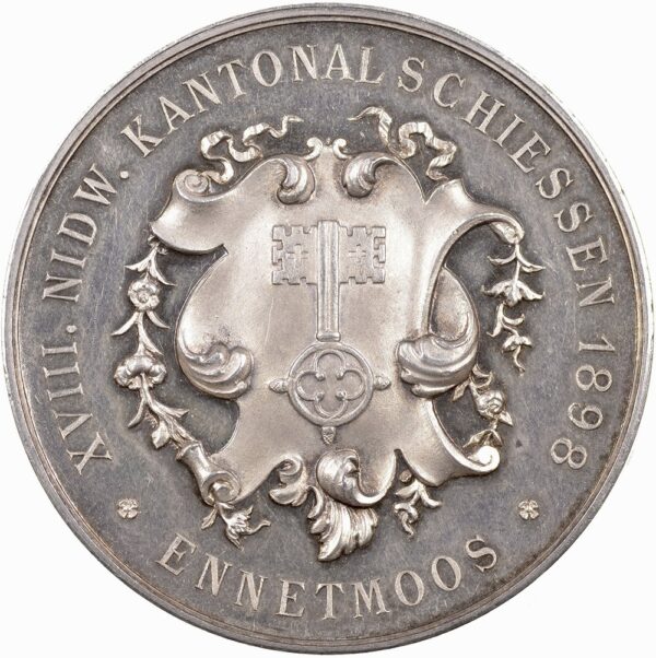 6561_1 Nidwalden, Ennetmoos, Kantonales Schützenfest, 1898, stgl