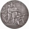 Neuenburg, Neuchâtel,  Eidgenöss. Schützenfest, 1898, unz/stgl, Silber