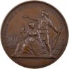 6594_2 Zürich, Winterthur, Freischiessen, 1877, unz, Bronze